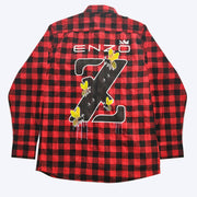 Enzo Busy Bee Plaid Shirt