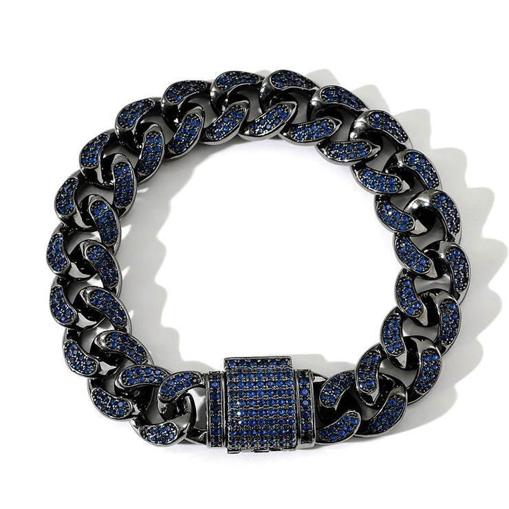 Enzo Blue Stone Bracelet