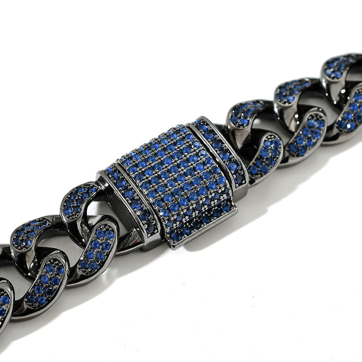 Enzo Blue Stone Bracelet
