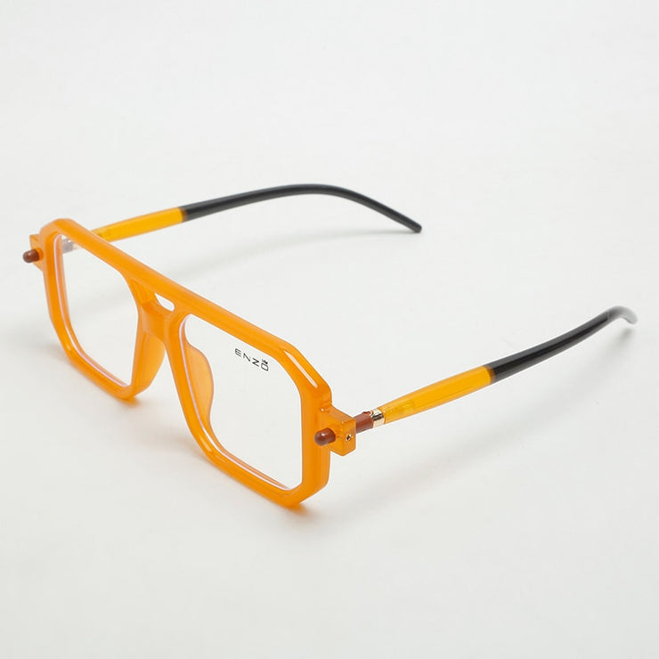 Enzo Detail Square(Clear) Sunglasses