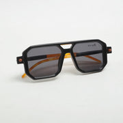 Enzo Detail Square (BLK) Sunglasses