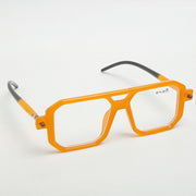 Enzo Detail Square(Clear) Sunglasses