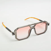 Enzo Detail Square (Gray) Sunglasses