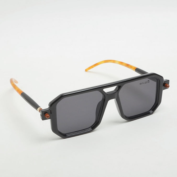 Enzo Detail Square (BLK) Sunglasses