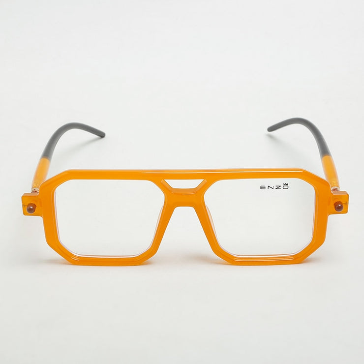 Enzo Detail Square(Clear) Sunglasses